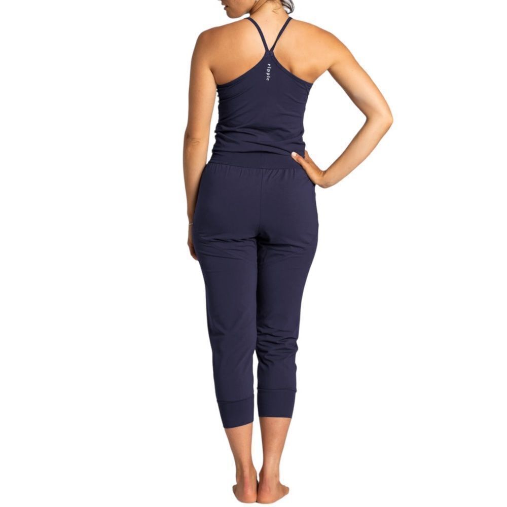 RIPPLE Yoga Jumpsuit Navy Blue L - Picture 5 of 11